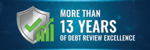 13 years debt review experience